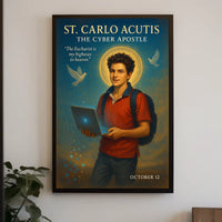 St. Carlo Acutis The Cyber Apostle Poster