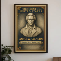 Andrew Jackson 7th President Poster