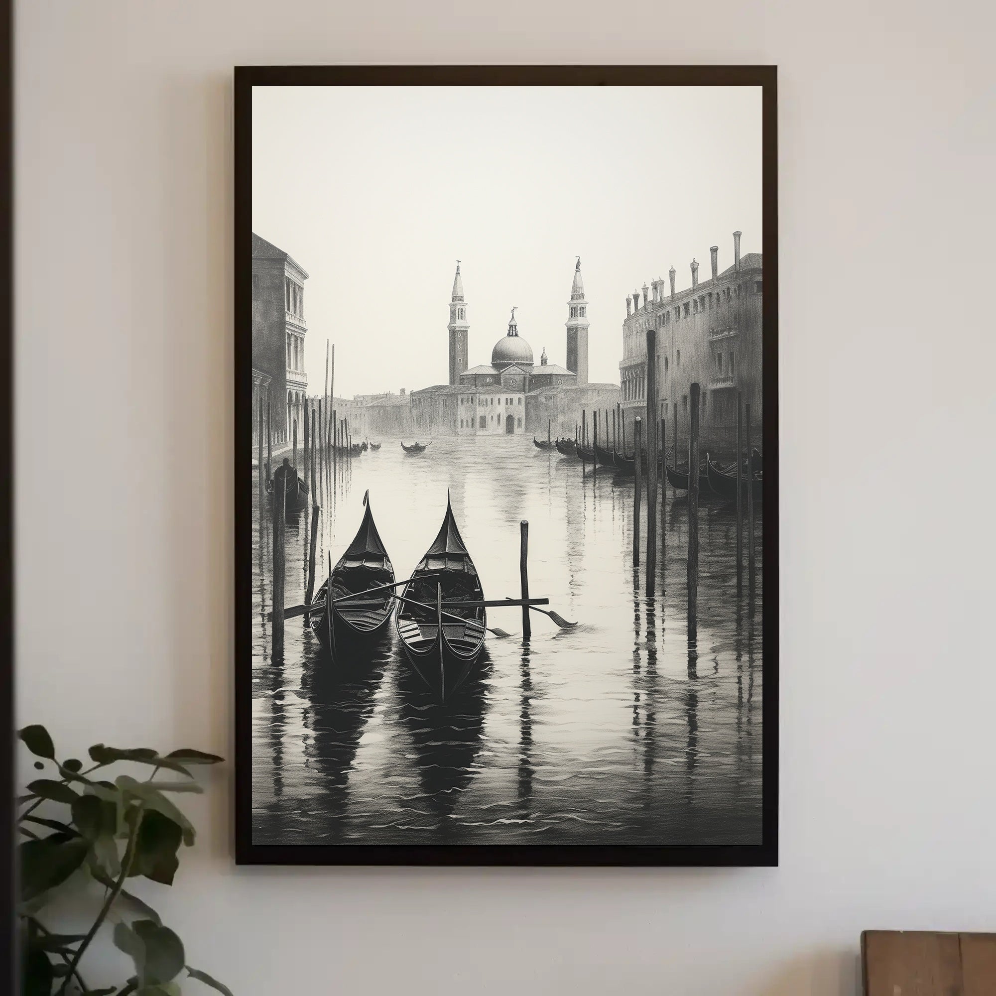 Venetian Serenity Travel Art Print Travel Poster