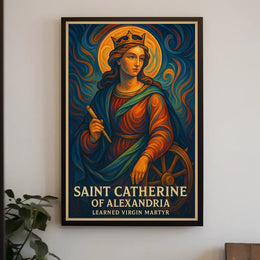 Saint Catherine of Alexandria Poster