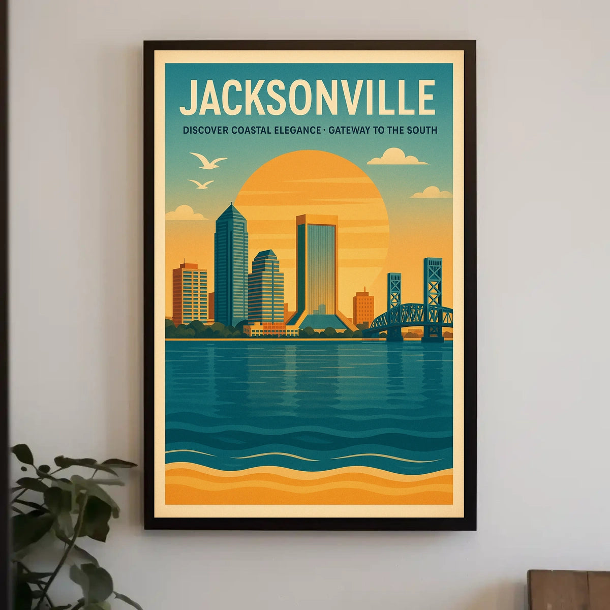 Discover Jacksonville Poster