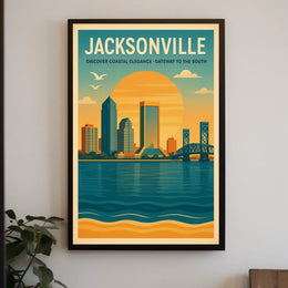 Discover Jacksonville Poster