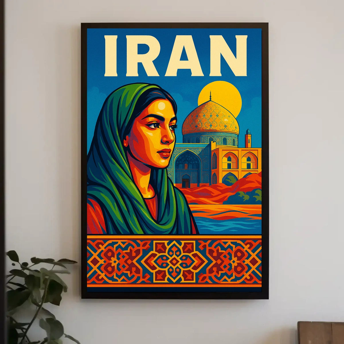 Iran A Cultural Tapestry Poster