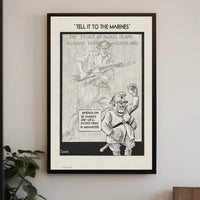 Tell It to the Marines Poster PosterGoat