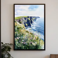 Ireland Cliffs of Moher View Poster