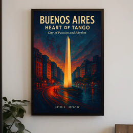Buenos Aires Heart of Tango Poster