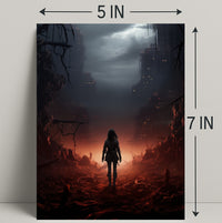 Journey Through The Ruins Poster