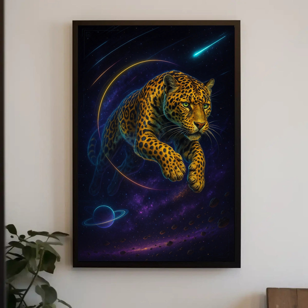 Cosmic Leap Poster