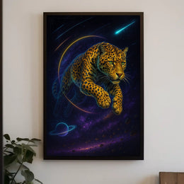 Cosmic Leap Poster