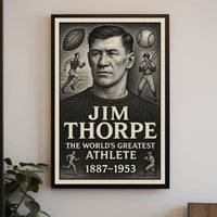 Jim Thorpe The Worlds Greatest Athlete Poster