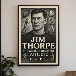 Jim Thorpe The Worlds Greatest Athlete Poster