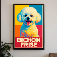 Bichon Frise Delight Poster