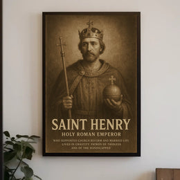 Saint Henry Holy Roman Emperor Poster