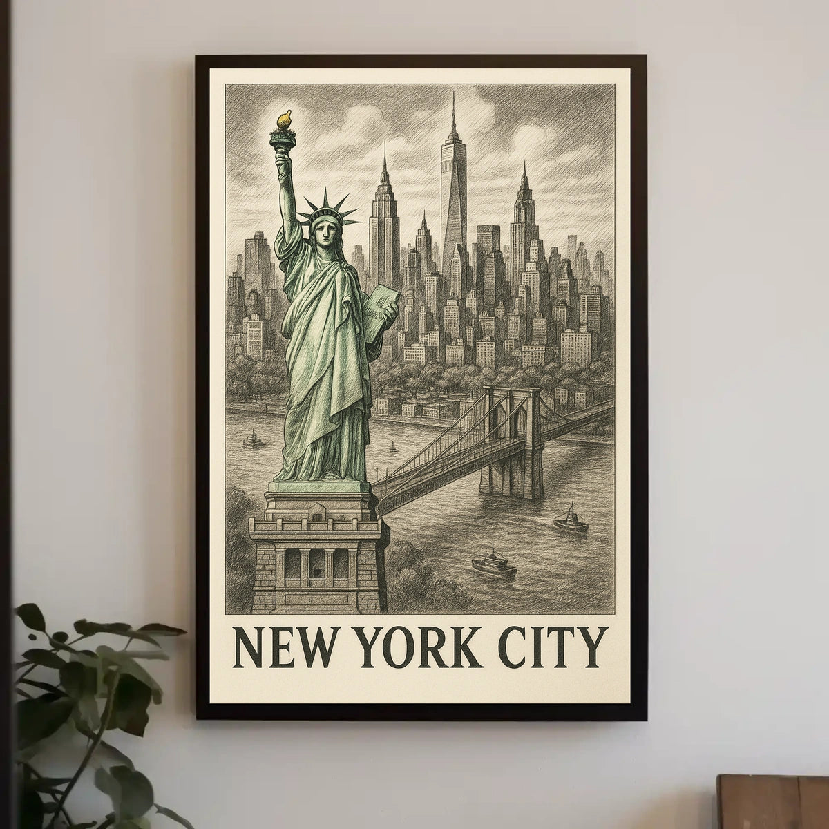 Iconic New York City Poster