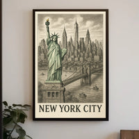 Iconic New York City Poster