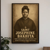 Saint Josephine Bakhita Poster