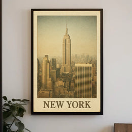 New York Skyline Poster