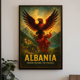 Albania From Ruins to Peaks Poster