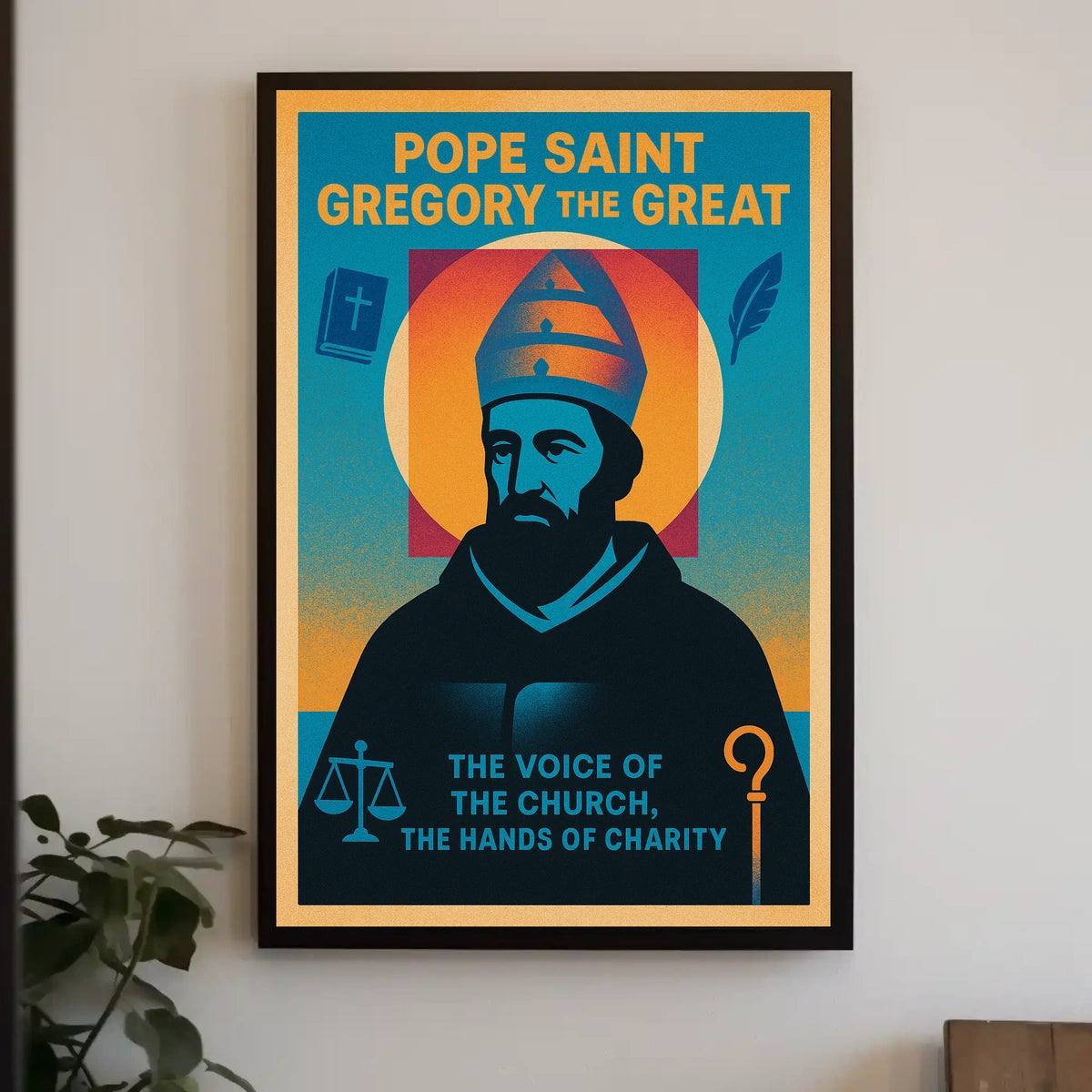 Pope Saint Gregory The Great Poster