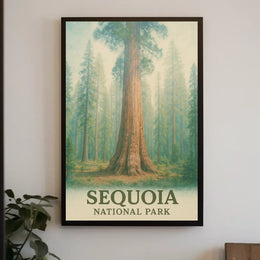 Sequoia National Park Poster