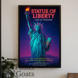 Statue of Liberty Artistic Freedom Cultural or Heritage Poster