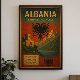 Discover Albania Land Of The Eagles Poster