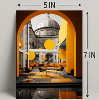 Modern Architectural Elegance Modern Poster