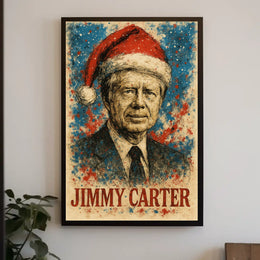 Jimmy Carter 39th President of the United States Christmas SeriesPoster