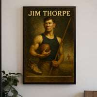Jim Thorpe Athletic Legend Poster