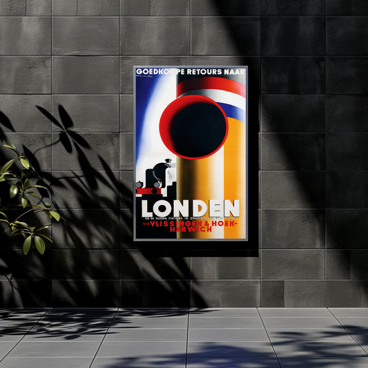 London Railway Travel Poster