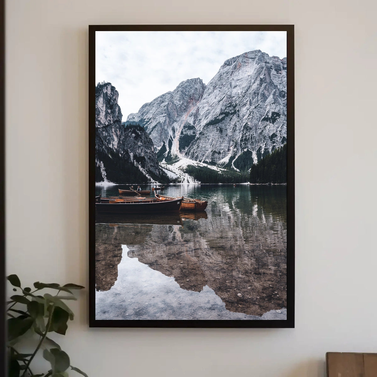 Tranquil Mountain Lake Poster