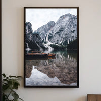 Tranquil Mountain Lake Poster