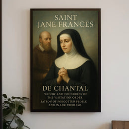 Saint Jane Frances De Chantal Poster