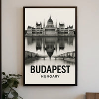 Budapest Reflection Poster