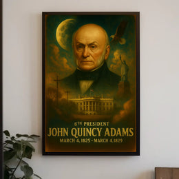 John Quincy Adams 6Th President Poster