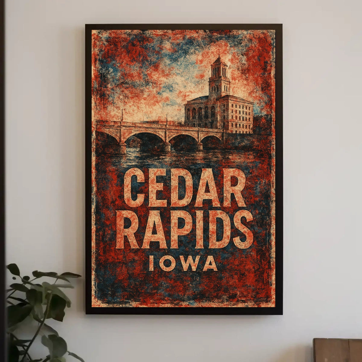 Cedar Rapids, Iowa Poster