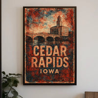 Cedar Rapids, Iowa Poster