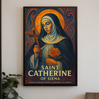 Saint Catherine of Siena Poster