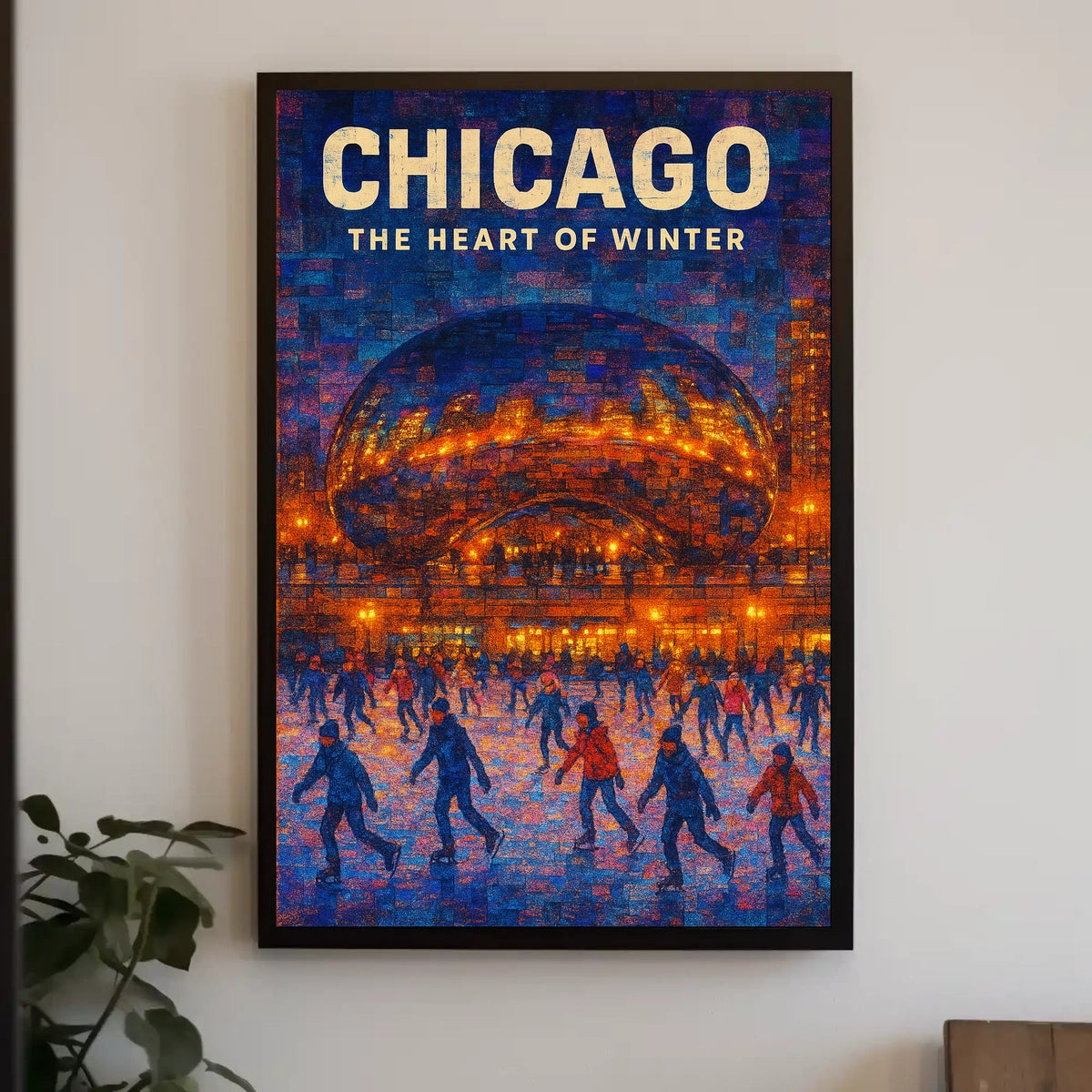 Chicago The Heart of Winter Poster
