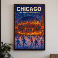 Chicago The Heart of Winter Poster