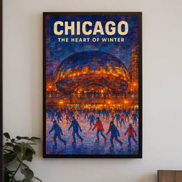 Chicago The Heart of Winter Poster