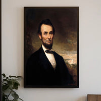 Abraham Lincoln Emancipation Proclamation Illustrated Poster PosterGoat