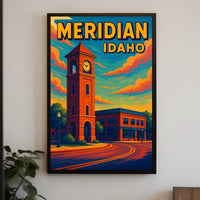 Meridian, Idaho Poster