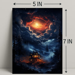 Enchanted Nightscape Poster
