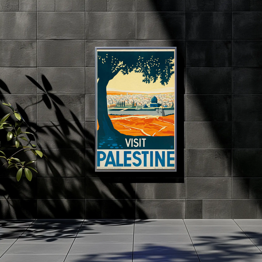 Visit Palestine Travel Poster