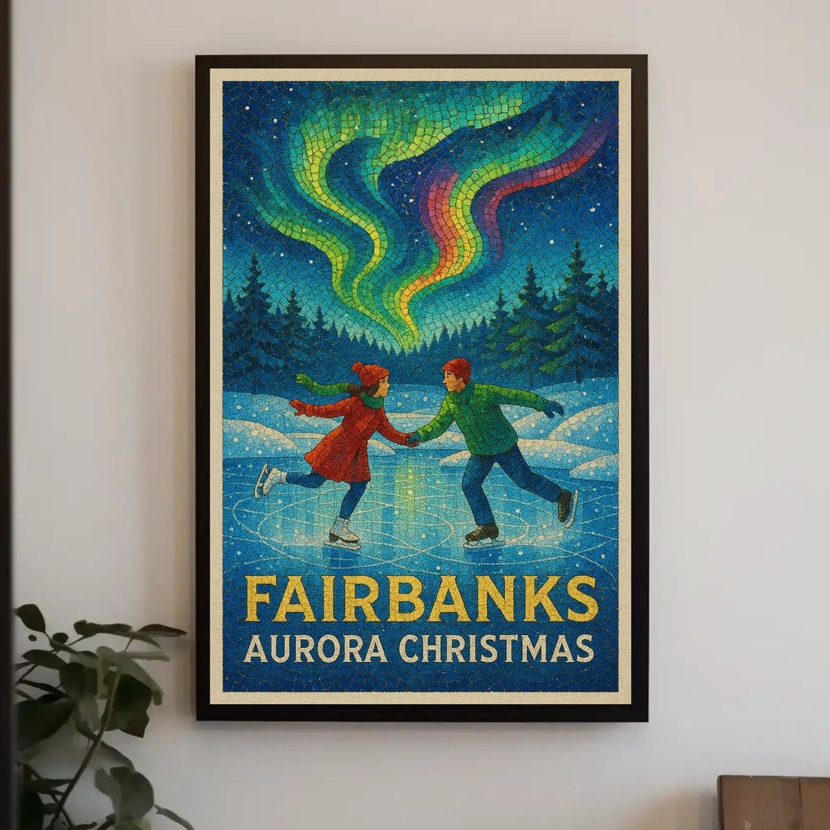 Fairbanks Aurora Poster