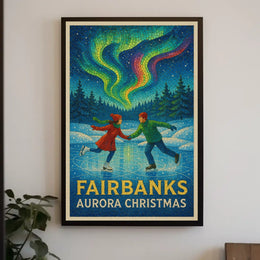 Fairbanks Aurora Poster
