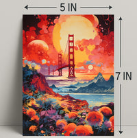 Dreamscape Of The Golden Gate Poster