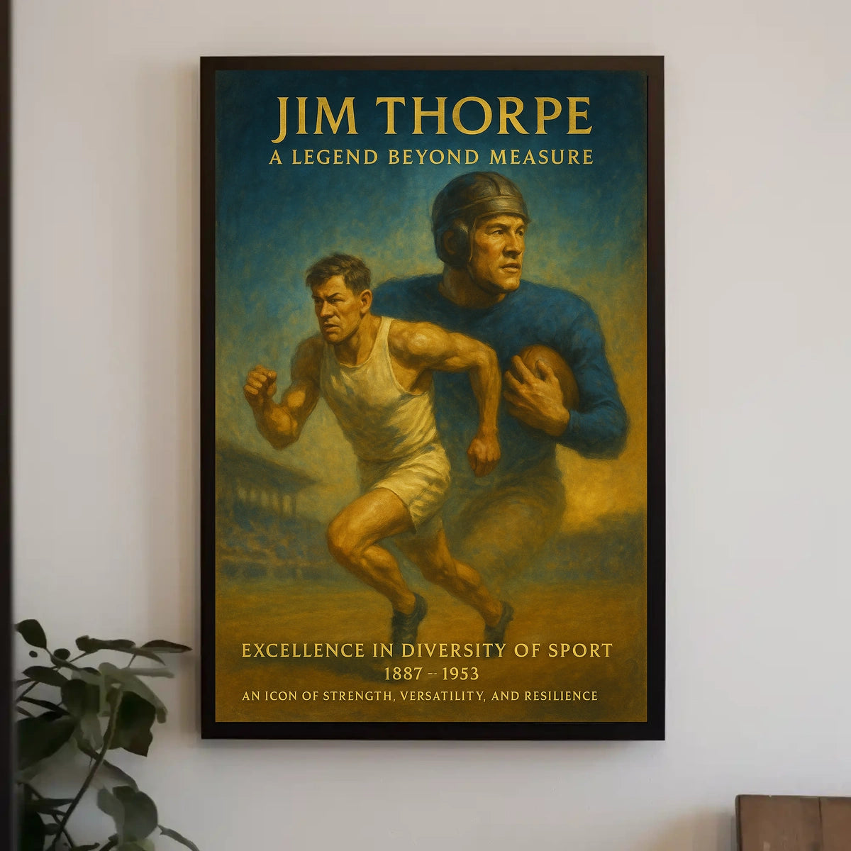 Jim Thorpe A Legend Beyond Measure Poster
