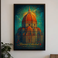 Florence Cathedral The Jewel of Renaissance Poster